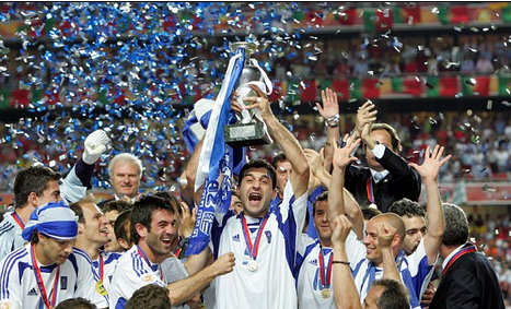 希腊蝉联欧洲杯（希腊的欧洲杯奇迹）